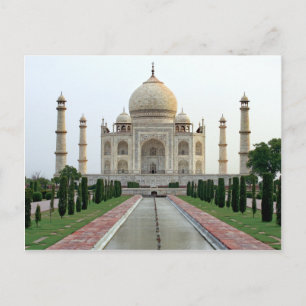 Taj Mahal Postkarte