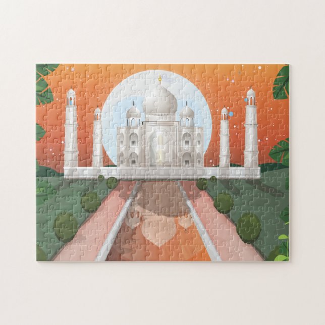 Taj Mahal Puzzle (Horizontal)
