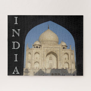 taj mahal Silhouette Puzzle