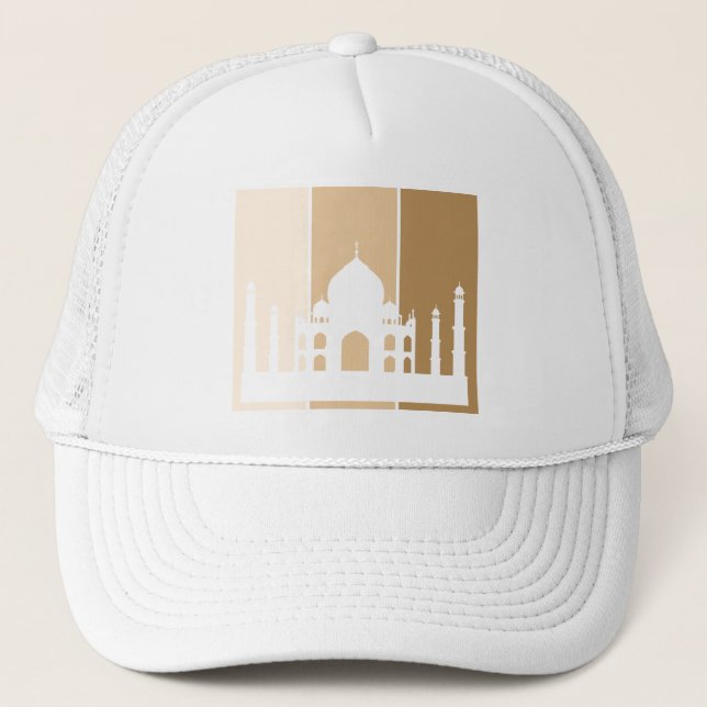 Taj Mahal Truckerkappe (Vorderseite)