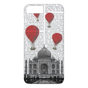 Taj Mahal und glühende Luft-Ballone Case-Mate iPhone Hülle