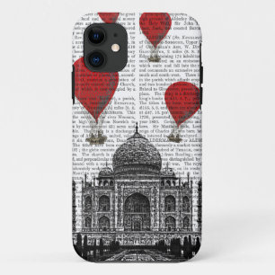 Taj Mahal und glühende Luft-Ballone Case-Mate iPhone Hülle