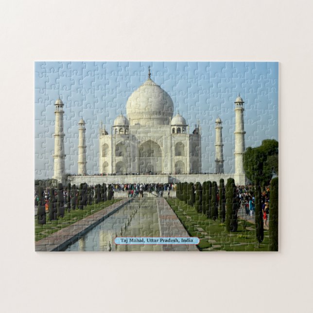 Taj Mahal, Uttar Pradesh, Indien Puzzle (Horizontal)