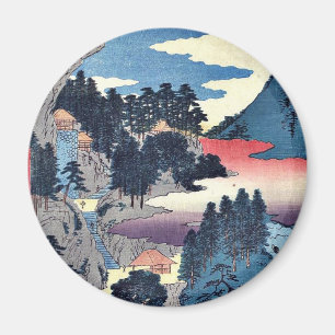 Tajima durch Ando, Hiroshige Ukiyoe Magnet