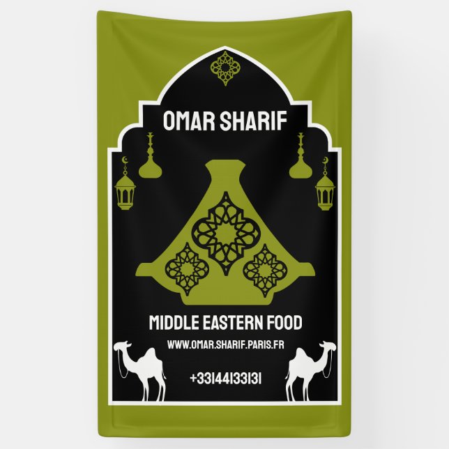 Tajine Cooking Banner (Vertikal)
