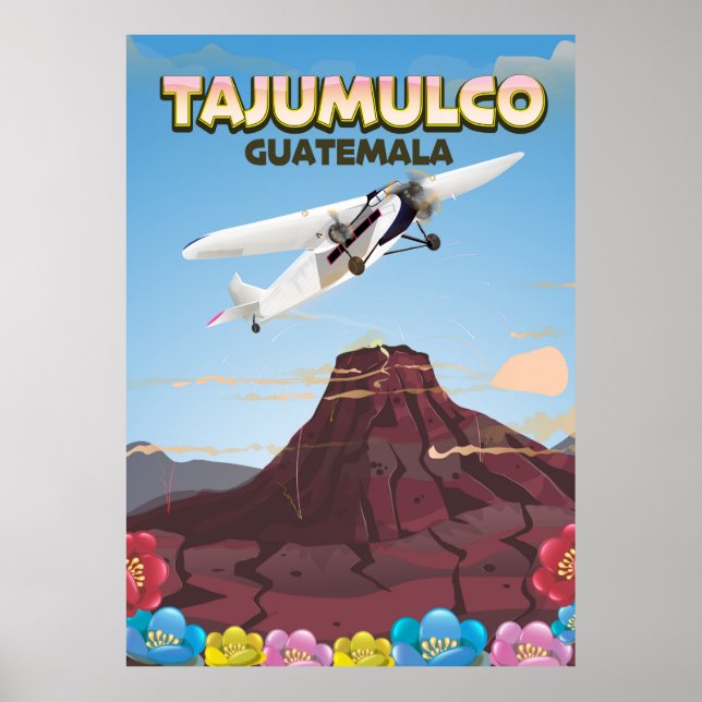 Tajumulco Guatemala Poster (Vorne)