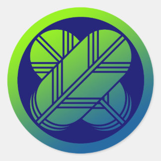 Taka1(GB） Runder Aufkleber