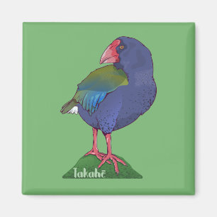 Takahe NZ-Vogel Magnet