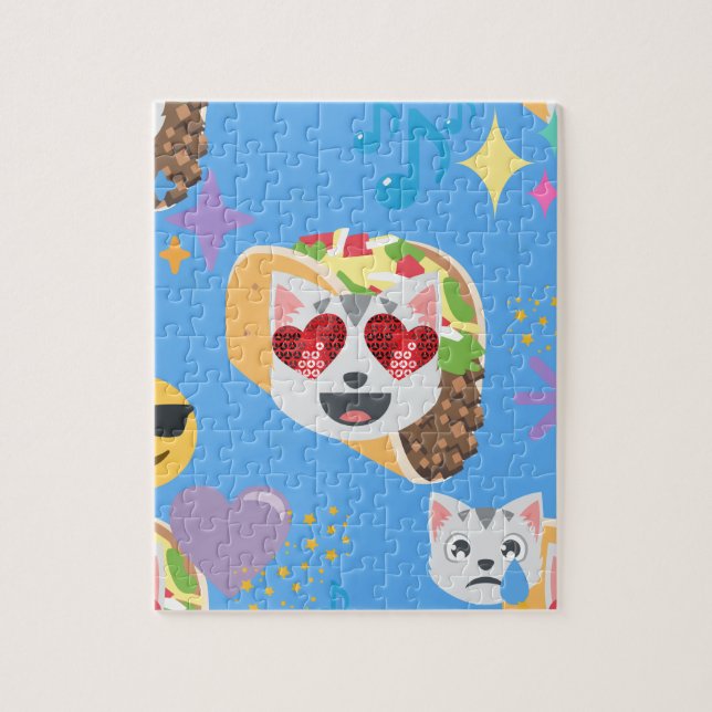 Takakatze Emoji Puzzle (Vertikal)