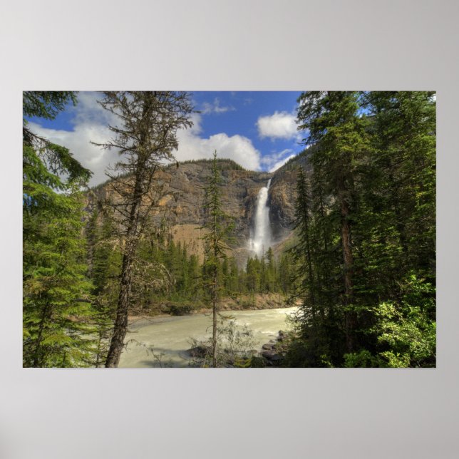 Takakkaw Falls Poster (Vorne)