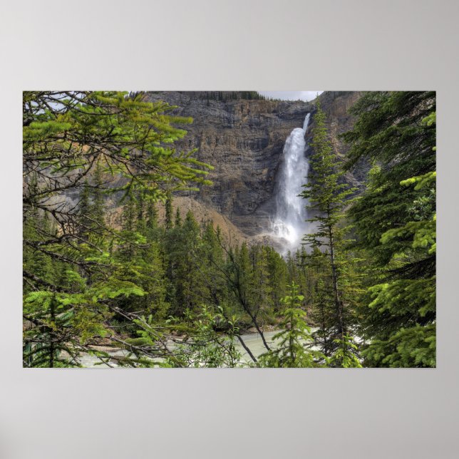 Takakkaw Falls Poster (Vorne)