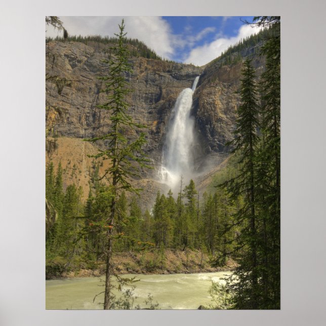 Takakkaw Falls Poster (Vorne)