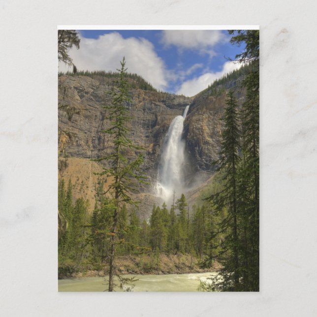 Takakkaw Falls Postkarte (Vorderseite)