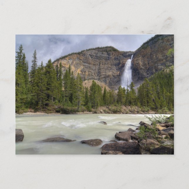 Takakkaw Falls Postkarte (Vorderseite)