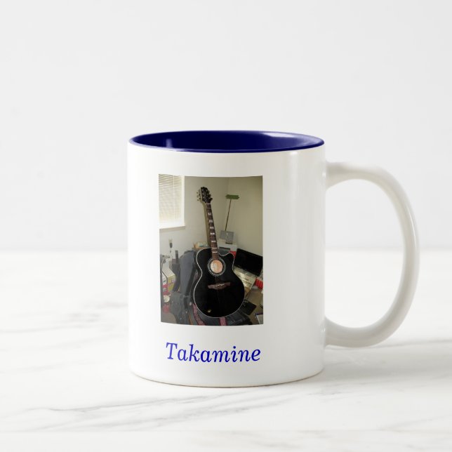 Takamine Gitarre (2-Ton Tasse) Zweifarbige Tasse (Rechts)