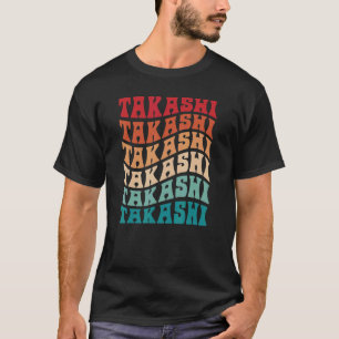 Takashi Gefärbte Krawatte Groovy Hippie 60er 70er  T-Shirt
