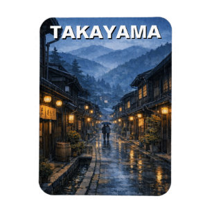 Takayama Japan Reise Magnet