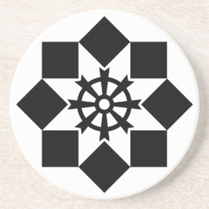 Takayanagi pinwheel getränkeuntersetzer