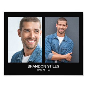 Take 2 Acting Headshot 8x10 Doppel Fotodruck