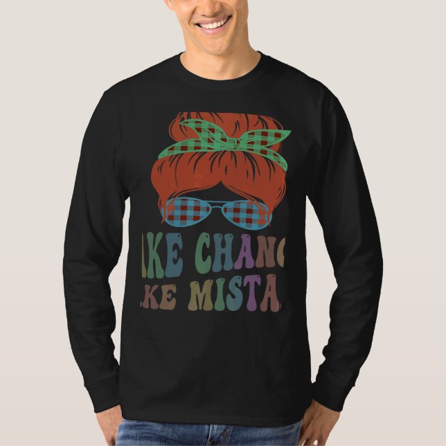 TAKE CHANCES MAKE MISTAKES Help Us Grow Motivation T-Shirt (Vorderseite)