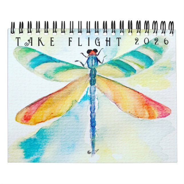 Take Flight Two Page Calendar (12-month) Kalender (Titelbild)