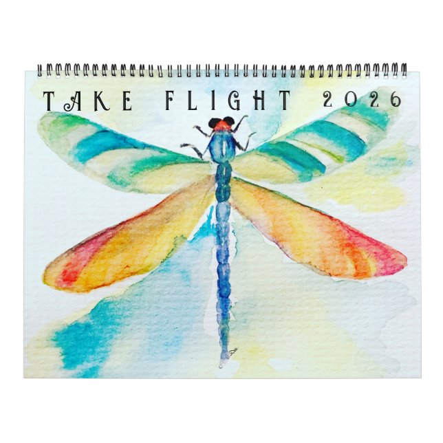 Take Flight Two Page Calendar (12-month) Kalender (Titelbild)