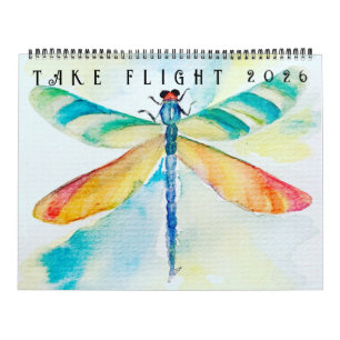 Take Flight Zweiseiten-Kalender (12-Monate) Kalender
