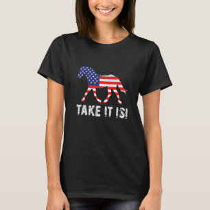 Take It Isi Isländisches Pferd T-Shirt