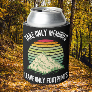 Take Only Memories Leave Only Footprints Hiking Dosenkühler