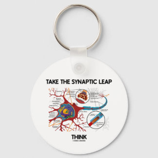 Take The Synaptic Leap Think Schlüsselanhänger