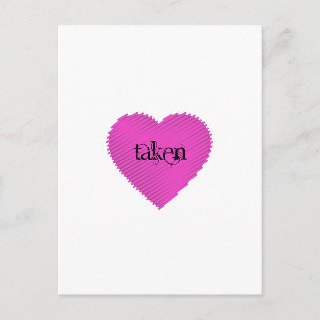 Taken Postkarte (Vorderseite)