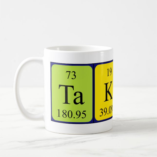 Takeru Periodenname Tasse (Links)