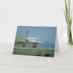Takes-off-Concorde, full afterburner Karte