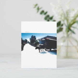 taketomi iland in japan postkarte