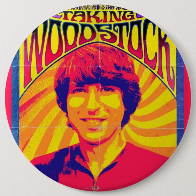 TakingWoodstock Knopf Button (Vorderseite)