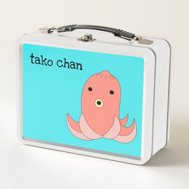 Tako chan metall brotdose (Vorderseite)