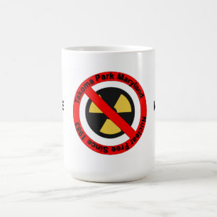 Takoma Park Maryland - Frieden jetzt Kaffeetasse