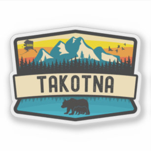 Takotna, Alaska Aufkleber