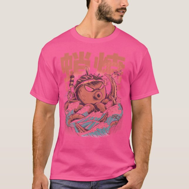 Takoyaki-Angriff T-Shirt (Vorderseite)