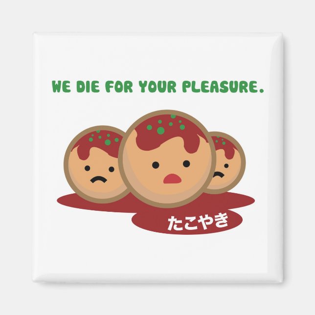 Takoyaki Magnet (Vorne)