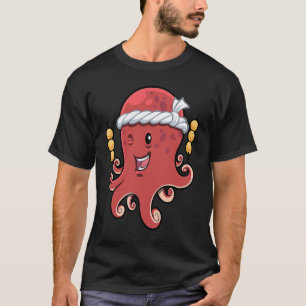 Takoyaki Octopus Japan Asien Japanische Fans Tako  T-Shirt