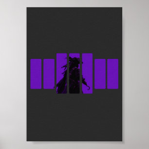 Taktische Piratenkrieger-Gotik-Kunst Poster