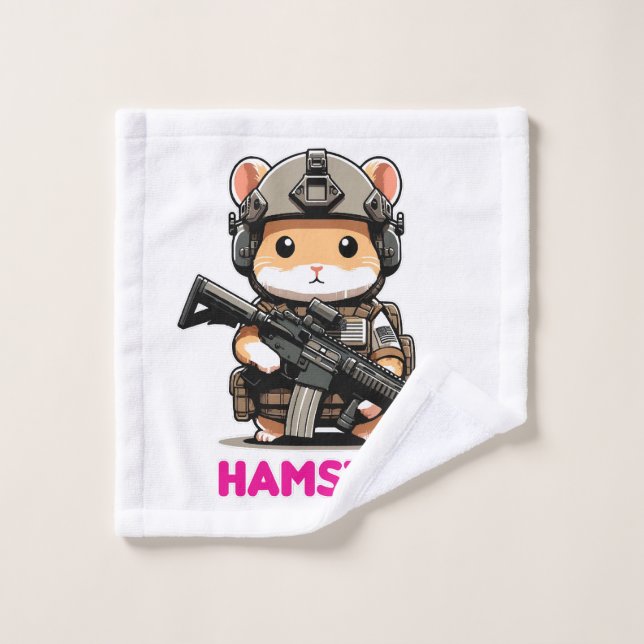 Taktischer Hamster Waschlappen (Waschlappen)
