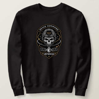 Taktisches Abzeichen für Veteranen der Raumfahrtop Sweatshirt