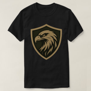 Taktisches Adler Schild Emblem T-Shirt