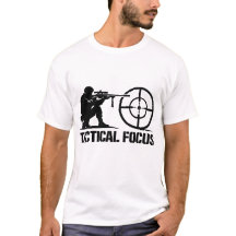 Taktisches Fokus-Scharfschützen-T-Shirt