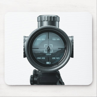 Taktisches Scharfschützenvisier FPS-Gamer-Grafik Mousepad