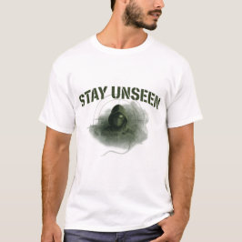 Taktisches T-Shirt 'Bleib Unsichtbar'