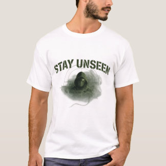 Taktisches T-Shirt 'Bleib Unsichtbar'