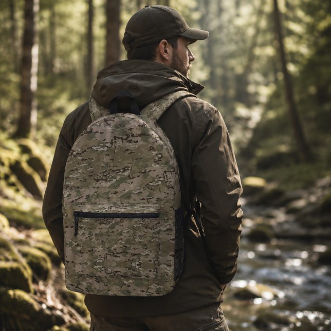 Taktisches Tarnmuster Bedruckter Rucksack (Von Creator hochgeladen)